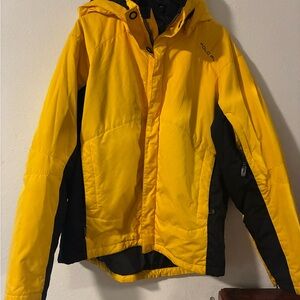 Ralph Lauren Yellow and Black Ski Jacket